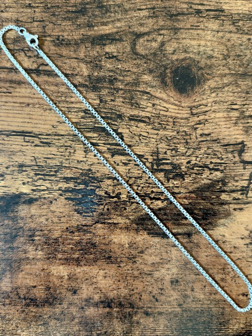 David Yurman Box Chain Necklace in Sterling Silver - 2.7mm - 20"